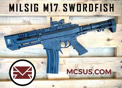 Custom Milsig Valken M17 SwordFish Paintball Gun (Semi/Auto)