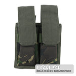 MOLLE Double M4 DMAG & Helix Magazine Pouch (British DPM) Clearance Item