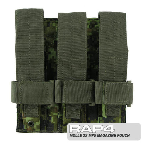 MOLLE Triple MP5 Magazine Pouch (CADPAT) Clearance Item