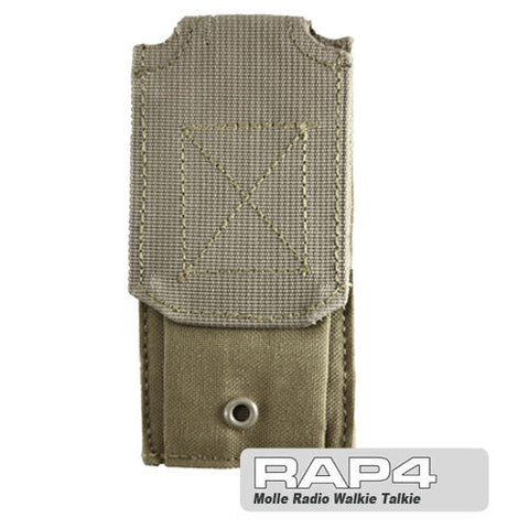 TAN MOLLE Radio/Walkie Talkie Pouch (Clearance Item)