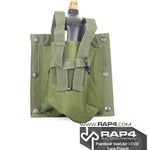 Air / CO2 Tank Pouch (Back) Clearance Item for Strikeforce/Tactical Ten Vest (Velcro version) Clearance Item (OLIVE DRAB) Clearance Item