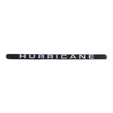 Logo Plate, Hurricane