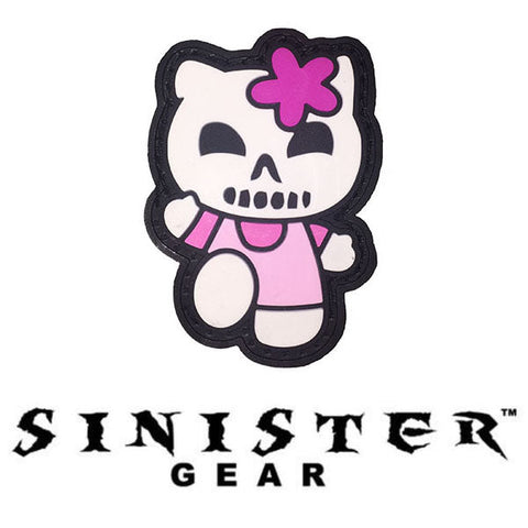 Sinister Gear "Hello Skelekitty" PVC Patch