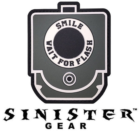 Sinister Gear "Wait For Flash" PVC Patch