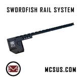 AR15 and Airsoft Swordfish Rail System (Gun not included)