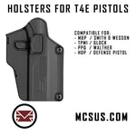 Universal Holster (Glock, S&W, Sig Sauer, Walther, Ruger, 1911, Springfield Armory, Beretta, CZ, Fit 80+ Pistols) Left/Right Hand