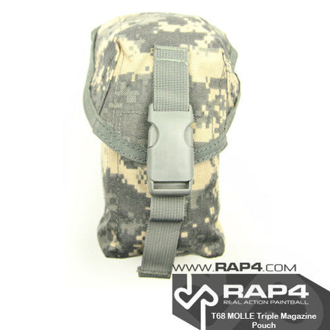 MOLLE Triple M4 DMAG & Helix Magazine Pouch (ACU) (Clearance Item)