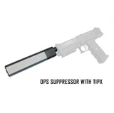 OPS Suppressor Kit For Tippmann Tipx Pistol (With 14" Lion Claw A5 Barrel)