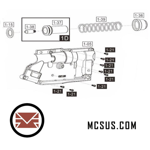 TR50 PART 1-21 Screw