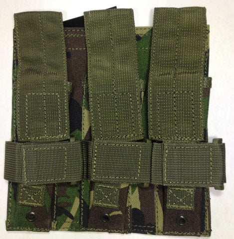 MOLLE Triple MP5 Magazine Pouch (British DPM) Clearance Item