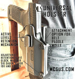 Holsters For T4E Walther PPQ, TPM1 Glock, HDP Defense Pistol, Smith and Wesson M&P (Left/Right Option)