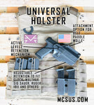 Holsters For T4E Walther PPQ, TPM1 Glock, HDP Defense Pistol, Smith and Wesson M&P (Left/Right Option)